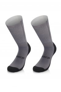 MB WEAR CHAUSSETTE TRAIL SPIRIT SMILE GREY Chaussettes de trail pas cher