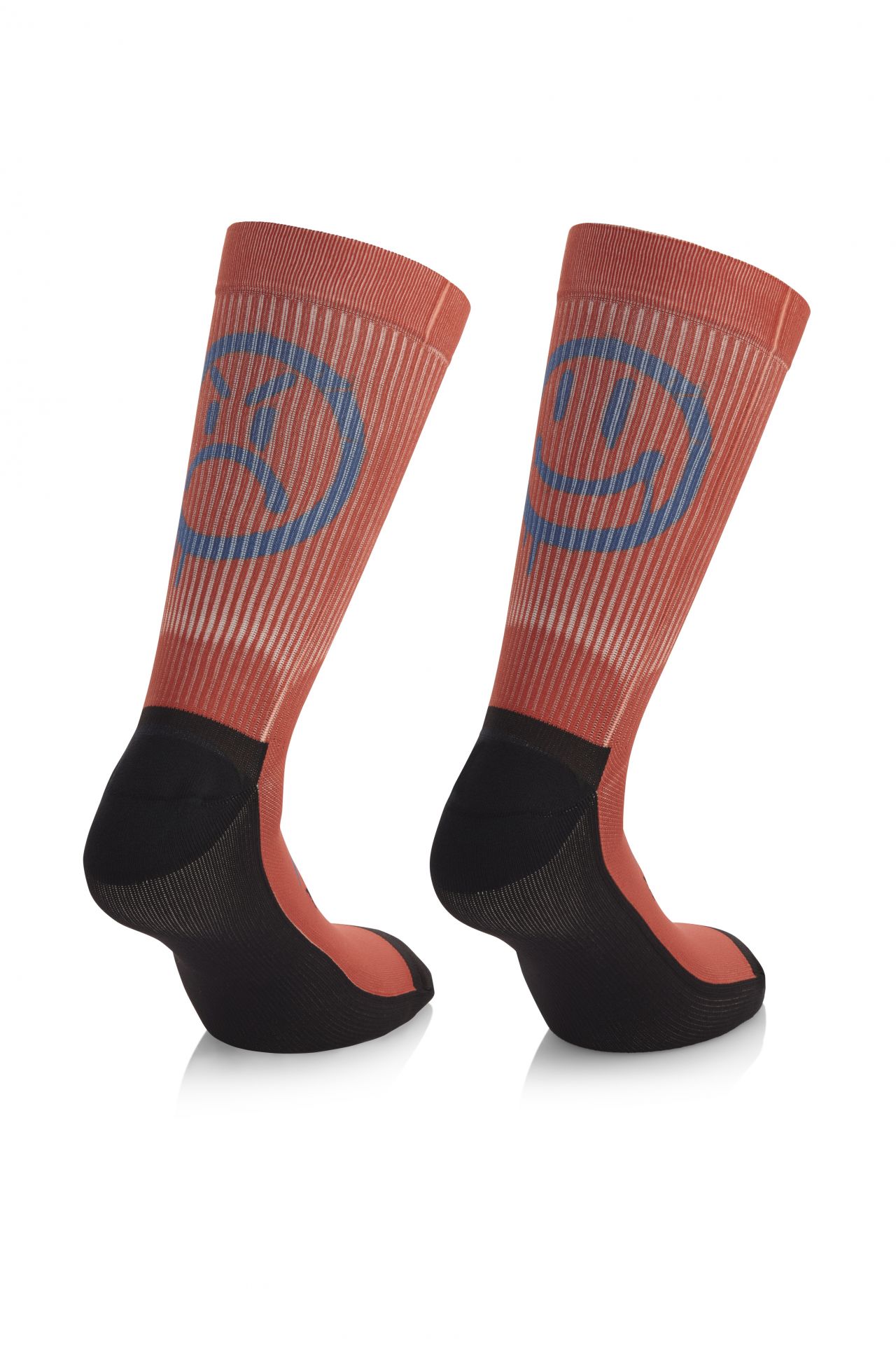 MB WEAR CHAUSSETTE TRAIL SPIRIT SMILE YELLOW Chaussettes de trail