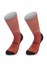 MB WEAR CHAUSSETTE TRAIL SPIRIT SMILE YELLOW Chaussettes de trail pas cher