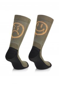MB WEAR CHAUSSETTE TRAIL SPIRIT SMILE GREEN Chaussettes de trail