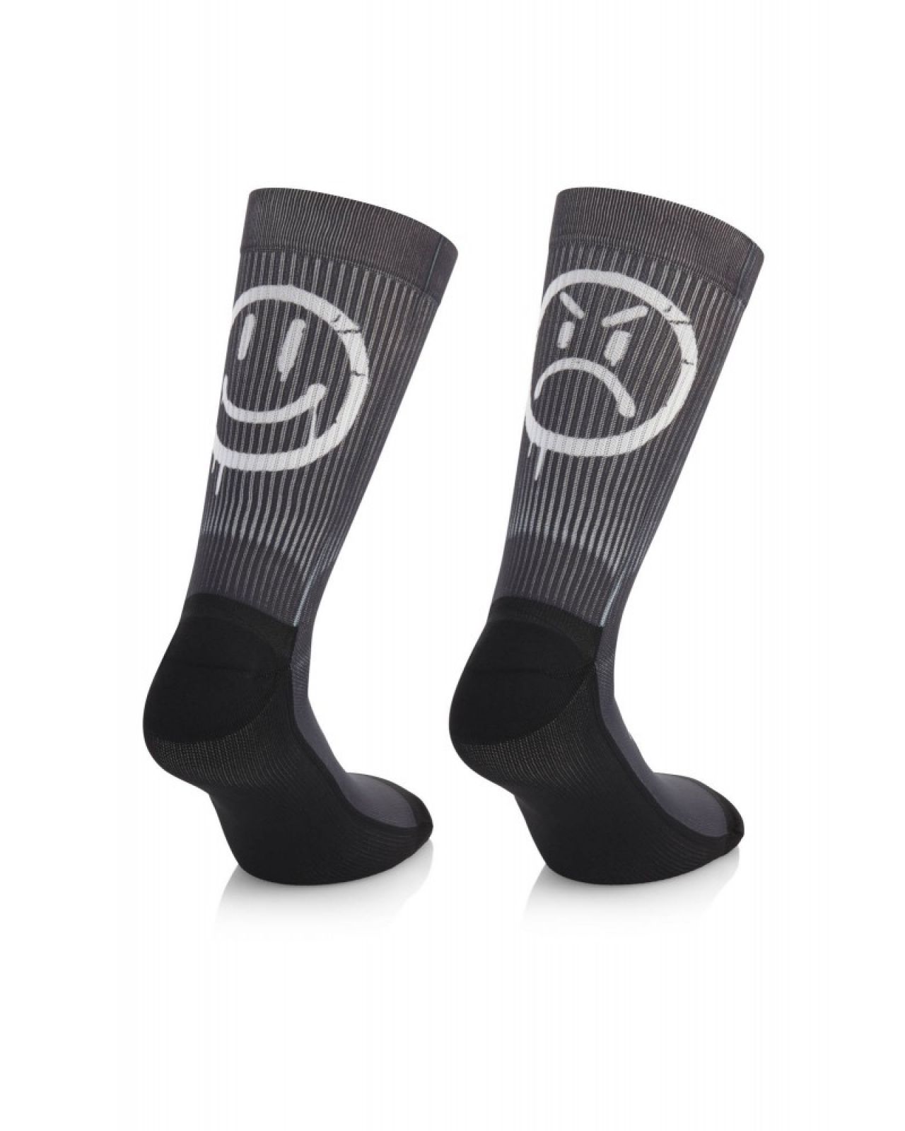MB WEAR CHAUSSETTE TRAIL SPIRIT SMILE BLACK Chaussettes de trail