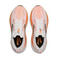 GLYCERIN 22 GTS WHITE ET ORANGE  Chaussures de running pas cher