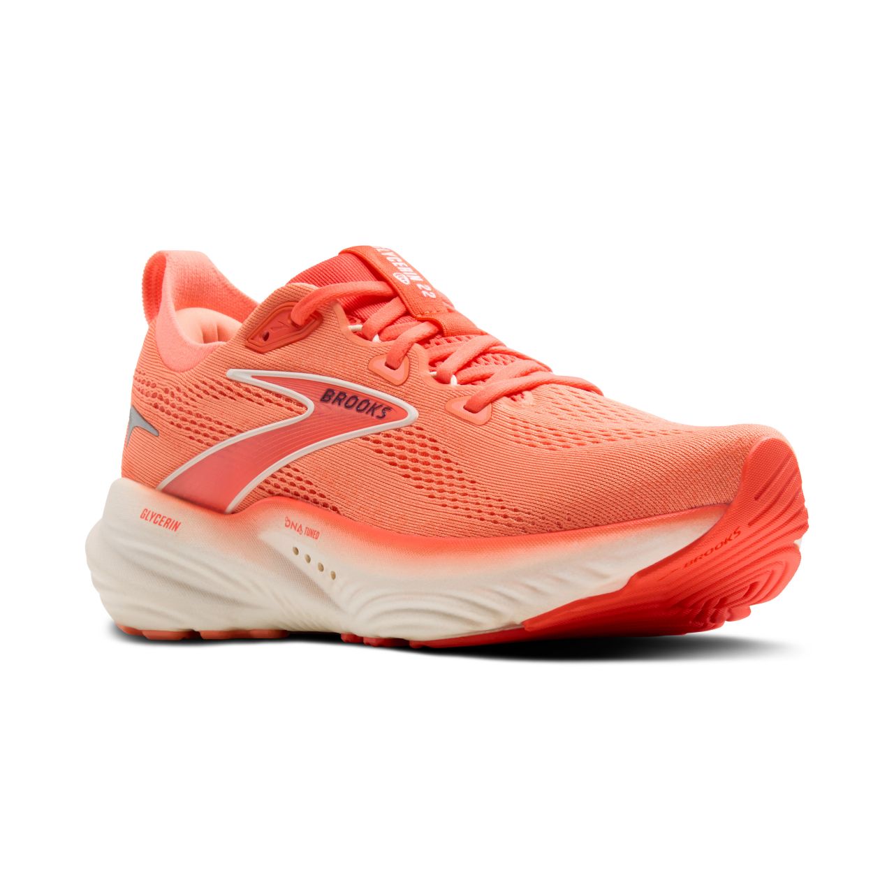 GLYCERIN 22 BLACK COBALT ET NEO YELLOW   Chaussures de running