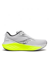 SAUCONY TRIUMPH 22 WHITE ET CITRON Chaussures running saucony
