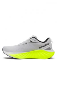 SAUCONY TRIUMPH 22 WHITE ET CITRON Chaussures running saucony pas cher