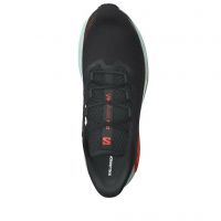 SALOMON DRX DEFY GRAVEL BLACK ET CHERRY TOMATO Chaussures de trail pas cher