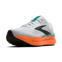 BROOKS GHOST MAX 2 OYSTER MUSHROOM ET ORANGE Chaussures de running pas cher
