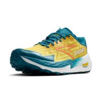 BROOKS CATAMOUNT 4 QUINCE ET CELESTIAL  Chaussures de trail pas cher