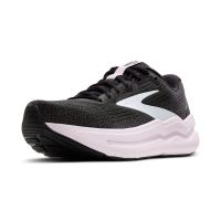BROOKS GHOST MAX 2 BLACK ET WHITE ORCHID  Chaussures de running pas cher