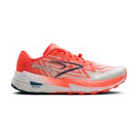 BROOKS CATAMOUNT 4 BIT OF BLUE ET FLAME  Chaussures de trail pas cher