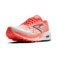 BROOKS CATAMOUNT 4 BIT OF BLUE ET FLAME  Chaussures de trail pas cher