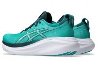 ASICS GEL NIMBUS 27 WAVE TEAL  Chaussure running asics pas cher