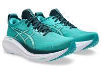 ASICS GEL NIMBUS 27 WAVE TEAL  Chaussure running asics pas cher