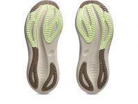 ASICS GEL NIMBUS 27 CREAM ET MINERAL BEIGE Chaussure running asics pas cher