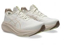 ASICS GEL NIMBUS 27 CREAM ET MINERAL BEIGE Chaussure running asics pas cher