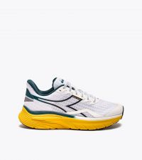 DIADORA NUCLEO WHITE ET KUMQUAT Chaussure running