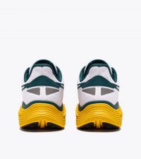 DIADORA NUCLEO WHITE ET KUMQUAT Chaussure running pas cher