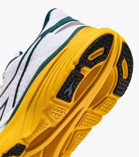 DIADORA NUCLEO WHITE ET KUMQUAT Chaussure running pas cher