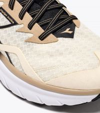 DIADORA NUCLEO WHISPER WHITE ET IRISH CREAM Chaussure running pas cher