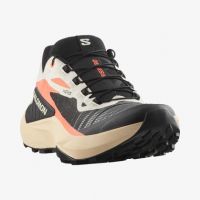 SALOMON GENESIS FUSION CORAIL ET TENDER PEACH Chaussures de trail pas cher