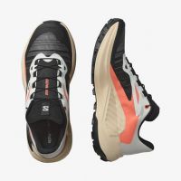 SALOMON GENESIS FUSION CORAIL ET TENDER PEACH Chaussures de trail pas cher