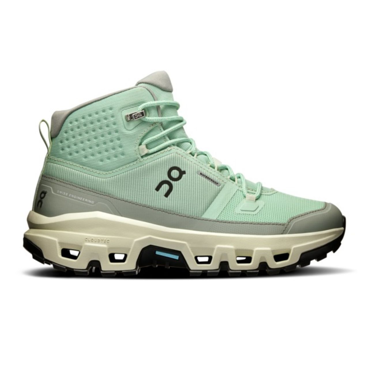 ON RUNNING CLOUDROCK MID WP MINERAL ET ALOE  Chaussures de randonnée