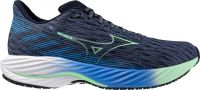 MIZUNO WAVE RIDER 28 VINTAGE INDIGO ET NEO MINT Chaussures de running