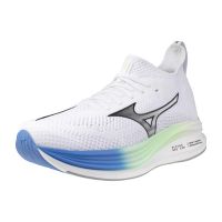 MIZUNO NEO ZEN  WHITE ET FRONTIER BLUE Chaussures de running pas cher