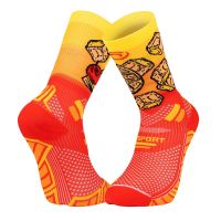 BV SPORT CHAUSSETTES TRAIL COLLECTOR  NUTRISOCKS TEQUILA SUNRISE Chaussettes de trail