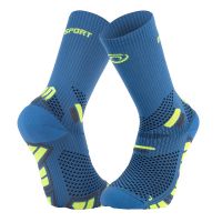 BV SPORT CHAUSSETTES TRAIL ULTRA 2 BLEUE ET JAUNE Chaussettes de trail