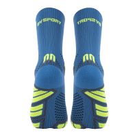 BV SPORT CHAUSSETTES TRAIL ULTRA 2 BLEUE ET JAUNE Chaussettes de trail pas cher