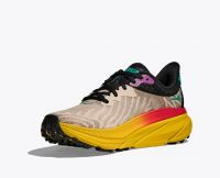 HOKA CHALLENGER ATR  7 OATMEAL ET ZEST Chaussures de Trail pas cher