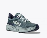 HOKA CHALLENGER ATR  7 MOUNTAIN FOG ET DRUZY Chaussures de Trail