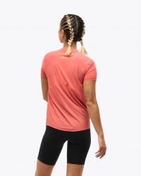 HOKA AIROLITE RUN TEE SHIRT GRAPEFRUIT   Tee shirt running pas cher