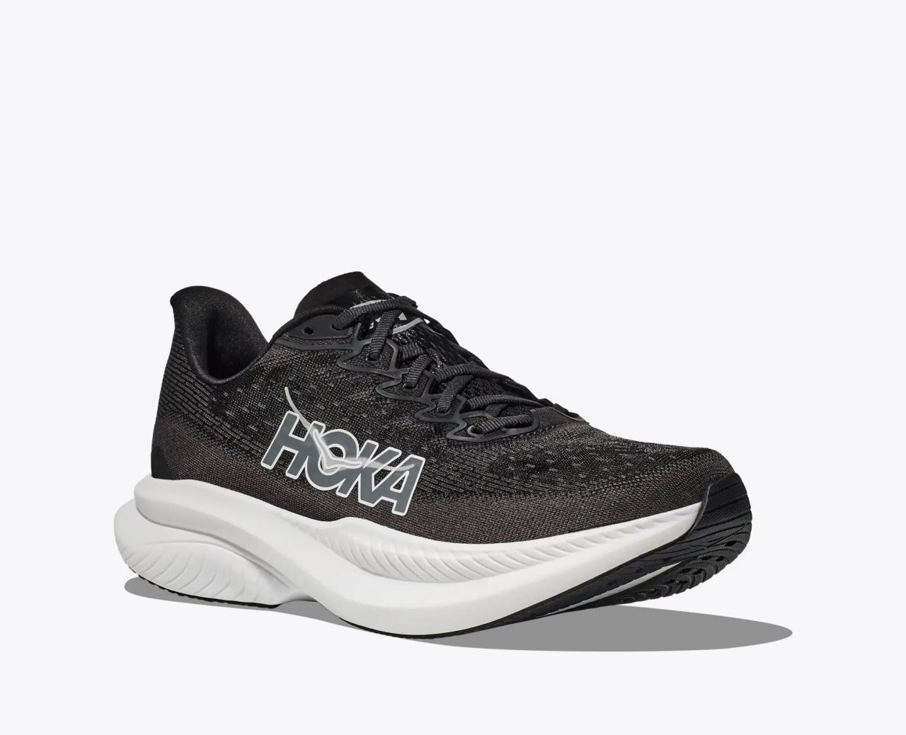 HOKA MACH 6 BLACK ET WHITE Chaussure running Hoka homme