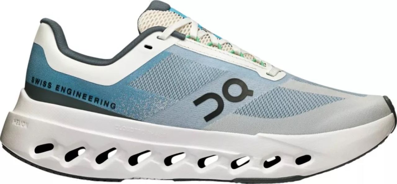 ON RUNNING CLOUDSURFER NEXT WHITE ET NIAGARA Chaussures de running