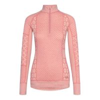 KARI TRAA SMEKKER H/Z LOTUS Sous vetement technique en laine merinos