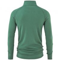 BULA GEO MERINO WOOL HALFZIP IVY Sous vetement technique en laine merinos pas cher