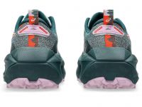 ASICS GEL TRABUCO MAX 4 COLD MOSS ET NOVA ORANGE Chaussures de trail pas cher