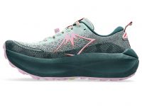 ASICS GEL TRABUCO MAX 4 COLD MOSS ET NOVA ORANGE Chaussures de trail pas cher