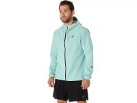 ASICS METARUN WATERPROOF JACKET OASIS GREEN Veste Running étanche pas cher