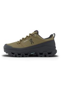 ON RUNNING CLOUDROCK LOW WP HUNTER ET BLACK  Chaussures de randonnée pas cher
