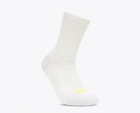 HOKA BONDI QUARTER RUN SOCK WHITE Chaussettes Running Hoka pas cher