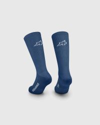 ASSOS ENDURANCE SOCKS S11 STONE BLUE Soquettes vélo Assos pas cher