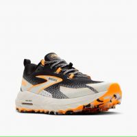 BROOKS CASCADIA 18 BLACK , BLUE WASH ET ORANGE Chaussures de trail