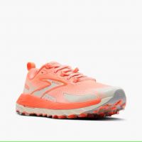 BROOKS CASCADIA 18 EMBER , BLUE WASH ET FLAME  Chaussures de trail