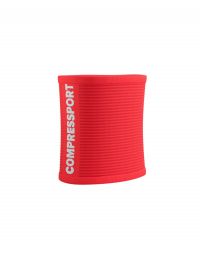 COMPRESSPORT SWEATBANDS 3D DOTS FLUO RED  Poignet éponge pas cher