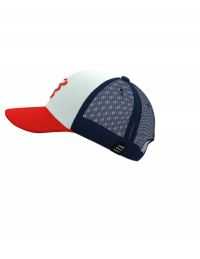 COMPRESSPORT TRUCKER CAP SUGAR BLUE Casquette de running pas cher