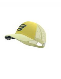 COMPRESSPORT TRUCKER CAP MAIZE ET ELF YELLOW Casquette de running