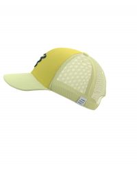 COMPRESSPORT TRUCKER CAP MAIZE ET ELF YELLOW Casquette de running pas cher